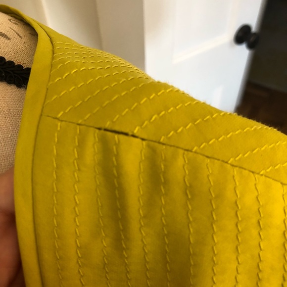 Jessica Simpson Lime Green Dress Size 6 - Picture 8 of 8